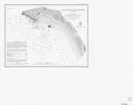 Crescent City Harbor 1859 B - Old Map Nautical Chart PC Harbors 634 - California