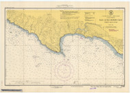 San Luis Obispo Bay 1948 - Old Map Nautical Chart PC Harbors 5386 - California