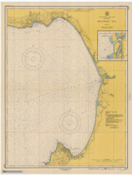 Monterey Bay 1948 - Old Map Nautical Chart PC Harbors 5403 - California
