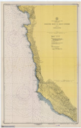 Pfeiffer Point to Point Cypress 1947 - Old Map Nautical Chart PC Harbors 5476 - California