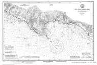 San Luis Obispo Bay 1917 - Old Map Nautical Chart PC Harbors 5386 - California