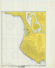 Estero Bay 1969 - Old Map Nautical Chart PC Harbors 5387 - California