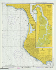 Estero Bay 1974 - Old Map Nautical Chart PC Harbors 5387 - California