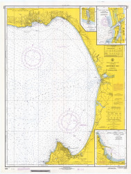 Monterey Bay 1970 - Old Map Nautical Chart PC Harbors 5403 - California