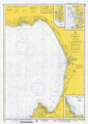 Monterey Bay 1974 - Old Map Nautical Chart PC Harbors 5403 - California