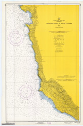 Pfeiffer Point to Point Cypress 1967 - Old Map Nautical Chart PC Harbors 5476 - California