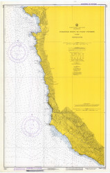 Pfeiffer Point to Point Cypress 1973 - Old Map Nautical Chart PC Harbors 5476 - California