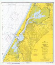 Humboldt Bay 1971 - Old Map Nautical Chart PC Harbors 5832 - California