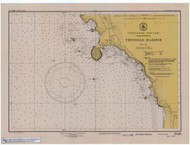 Trinidad Harbor 1948 - Old Map Nautical Chart PC Harbors 5846 - California