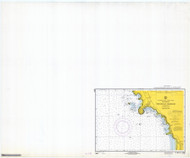 Trinidad Harbor 1967 - Old Map Nautical Chart PC Harbors 5846 - California