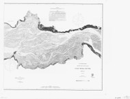 Columbia River Sheet 2 1875 - Old Map Nautical Chart PC Harbors 641 - Oregon