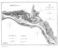 Columbia River Sheet 2 1888 - Old Map Nautical Chart PC Harbors 641 - California