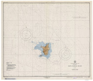 Santa Barbara Island 1948 - Old Map Nautical Chart PC Harbors 5110 - California