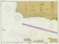 Santa Rosa Island to Purisma Point  1982 - Old Map Nautical Chart PC Harbors 5066 - California