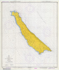 San Clemente Island 1972 - Old Map Nautical Chart PC Harbors 5111 - California