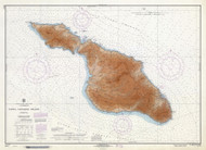 Santa Catalina Island 1971 - Old Map Nautical Chart PC Harbors 5112 - California