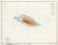 San Nicolas Island 1967 - Old Map Nautical Chart PC Harbors 5113 - California