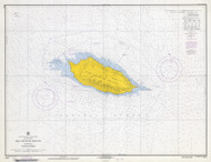 San Nicolas Island 1970 - Old Map Nautical Chart PC Harbors 5113 - California