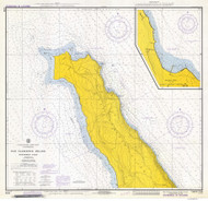 North San Clemente Island 1972 - Old Map Nautical Chart PC Harbors 5118 - California