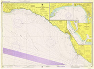 Port Hueneme to Santa Barbara 1975 - Old Map Nautical Chart PC Harbors 5120 - California