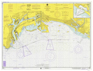 San Pedro Bay 1975 - Old Map Nautical Chart PC Harbors 5148 - California