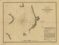 Steilacoom Harbor 1856 A Pacific Coast Harbor Chart 652 Washington