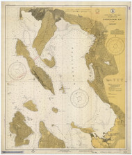 Bellingham Bay 1928 Pacific Coast Harbor Chart 6378 Washington