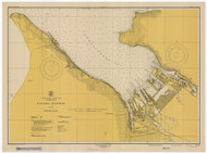 Tacoma Harbor 1948 Pacific Coast Harbor Chart 6407 Washington