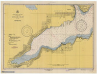 Sinclair Inlet 1948 Pacific Coast Harbor Chart 6440 Washington