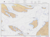 Boundary Pass 1981 - Old Map Nautical Chart PC Harbors 18432 - Washington