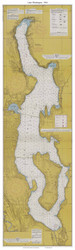 Lake Washington 1964 - Old Map Nautical Chart PC Harbors 18447 - Washington