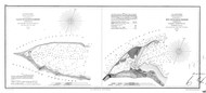 False Dungeness Harbor 1856 - Old Map Nautical Chart PC Harbors 646 - Washington