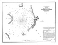 Steilacoom Harbor 1856 B - Old Map Nautical Chart PC Harbors 652 - Washington