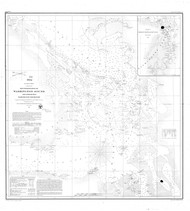 Washington Sound 1862 A - Old Map Nautical Chart PC Harbors 654 - Washington