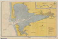 Gray's Harbor 1948 - Old Map Nautical Chart PC Harbors 6195 - Washington