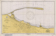 Port Angeles 1940 - Old Map Nautical Chart PC Harbors 6303 - Washington