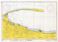 Port Angeles 1969 - Old Map Nautical Chart PC Harbors 6303 - Washington
