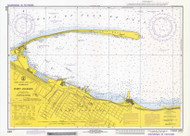 Port Angeles 1972 - Old Map Nautical Chart PC Harbors 6303 - Washington