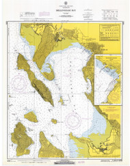 Bellingham Bay 1967 - Old Map Nautical Chart PC Harbors 6378 - Washington