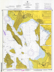 Bellingham Bay 1973 - Old Map Nautical Chart PC Harbors 6378 - Washington