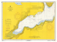 Sinclair Inlet 1966 - Old Map Nautical Chart PC Harbors 6440 - Washington