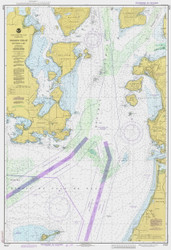 Rosario Strait Southern Part 1980 - Old Map Nautical Chart PC Harbors 18429 - Washington
