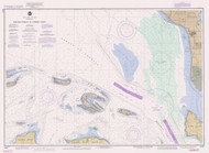 Rosario Strait to Cherry Point 1989 - Old Map Nautical Chart PC Harbors 18431 - Washington