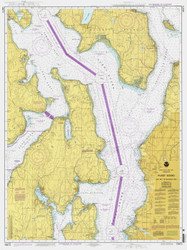 Oak Bay to Shilshole Bay 1997 - Old Map Nautical Chart PC Harbors 18474 - Washington