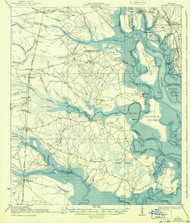 Bladen, Georgia 1939 (1939) USGS Old Topo Map 15x15 Quad