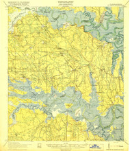 St Marys, Florida 1919 (1919) USGS Old Topo Map 15x15 Quad