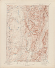 Berlin, MA 1898-1944 Original USGS Old Topo Map 7x7 Quad 31680 - MA-5
