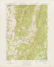 Hancock (copy A), MA 1944-1956 Original USGS Old Topo Map 7x7 Quad 31680 - MA-28A