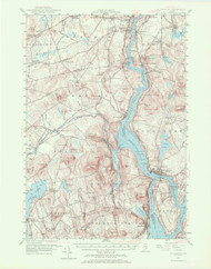 Bucksport, Maine 1955 (1972 b) USGS Old Topo Map 15x15 Quad