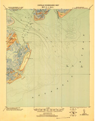 St Helena Sound, South Carolina 1920 (1920) USGS Old Topo Map 15x15 Quad